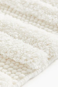 Fringed Cotton Bath Mat