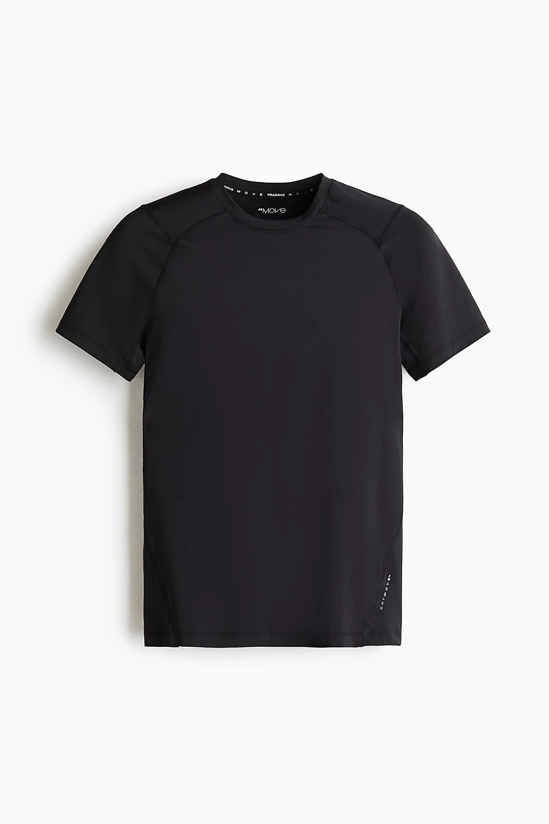 Compression-Fit Sports T-Shirt with DryMove™