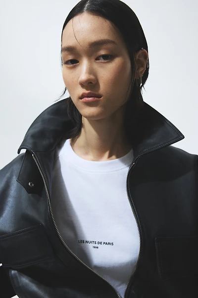 Haut ample en jersey