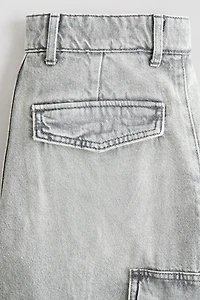 Baggy-Fit Cargo Jeans