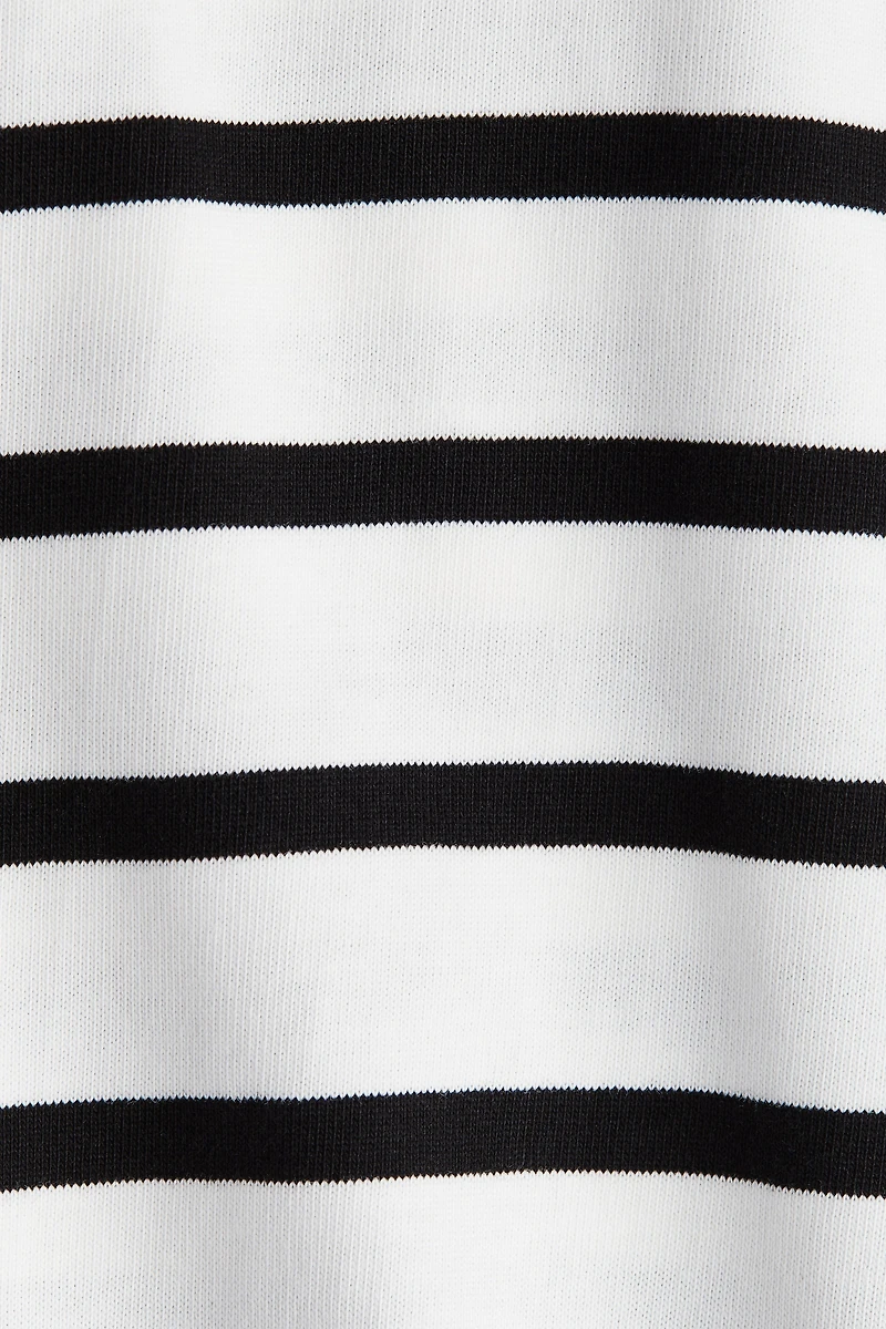 Defined-Waist Cotton T-Shirt