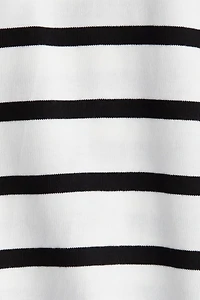 Defined-Waist Cotton T-Shirt