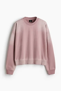 Oversized-Fit Washed Sweatshirt