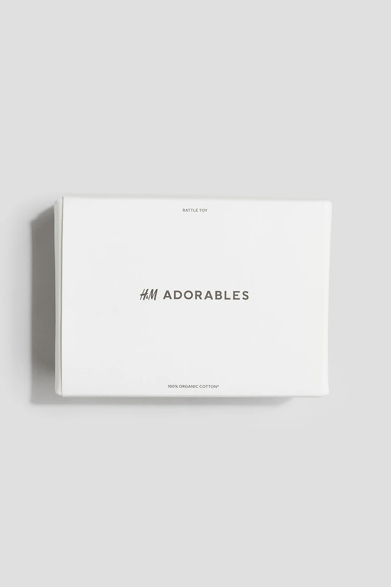 Coffret cadeau avec hochet