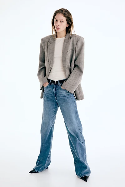 Wide High Jeans