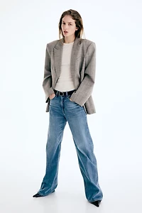 Wide High Jeans
