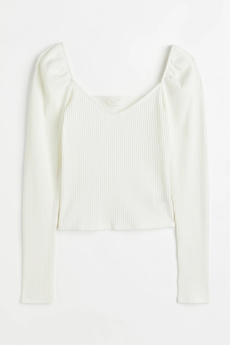 Ribbed Short Top