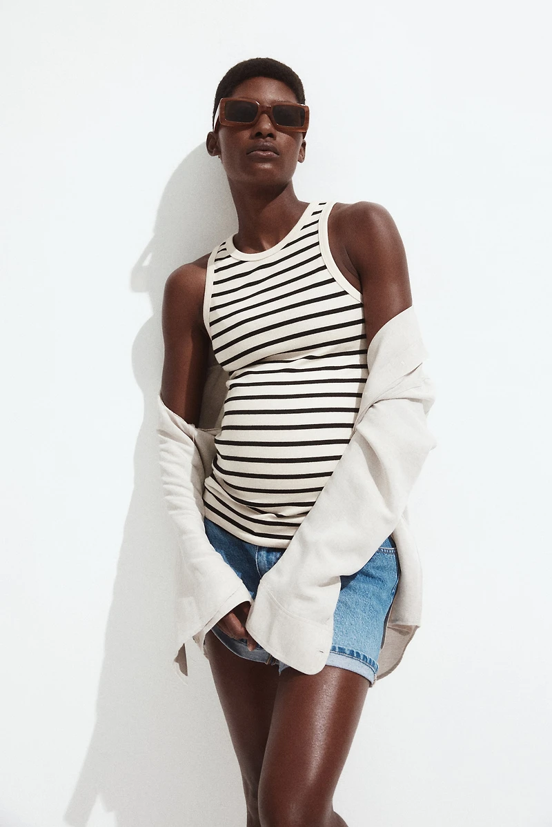 MAMA Ribbed Tank Top