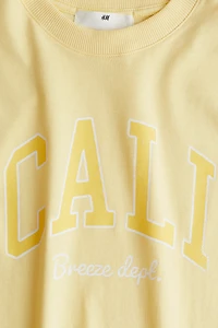 Printed Cotton T-Shirt