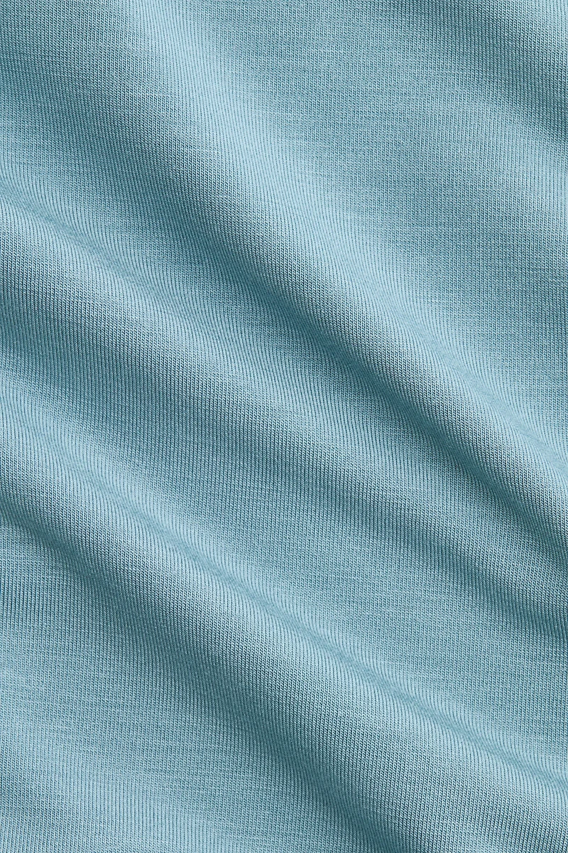 Modal-Blend Mock Turtleneck Top