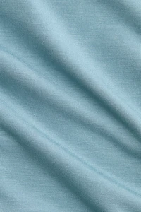 Modal-Blend Mock Turtleneck Top