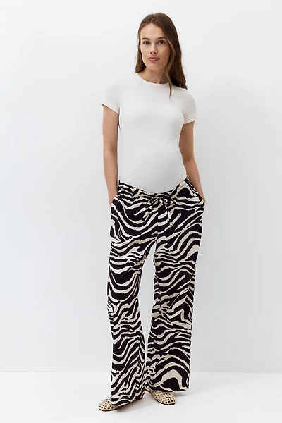 MAMA Cotton Drawstring Pants