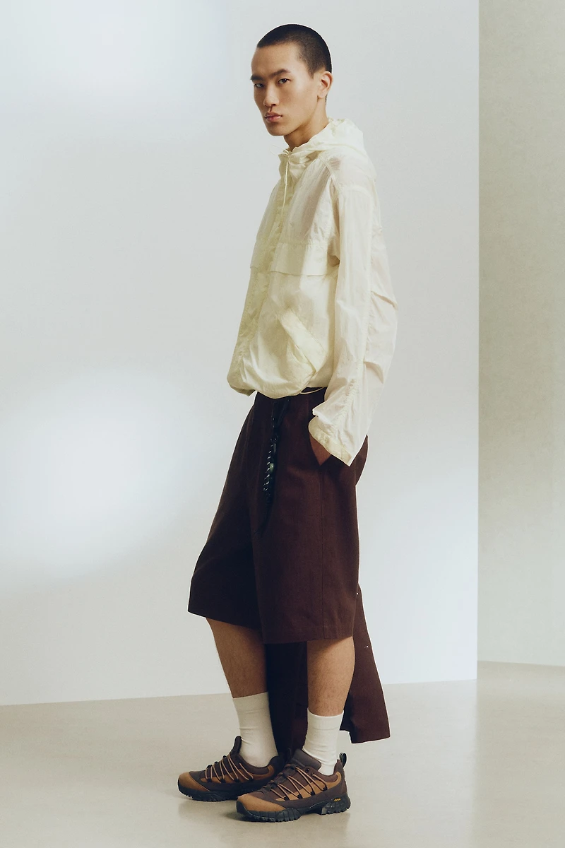 Loose-Fit Long-Style Shorts