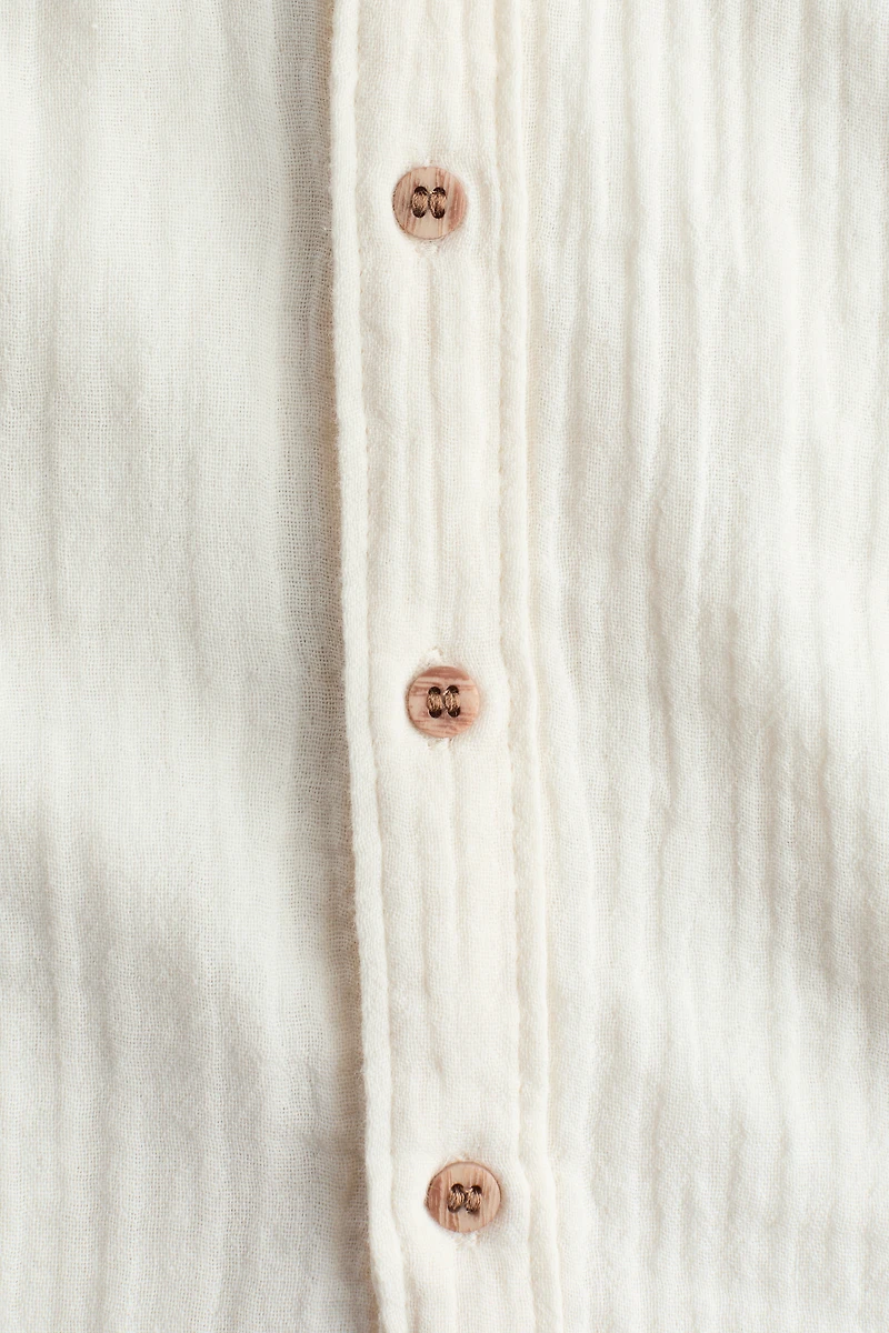 Cotton Muslin Shirt