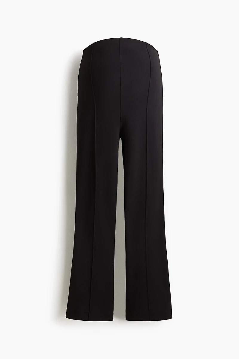 MAMA Crease-Front Interlock Pants