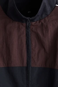 Veste de survêtement ample en nylon