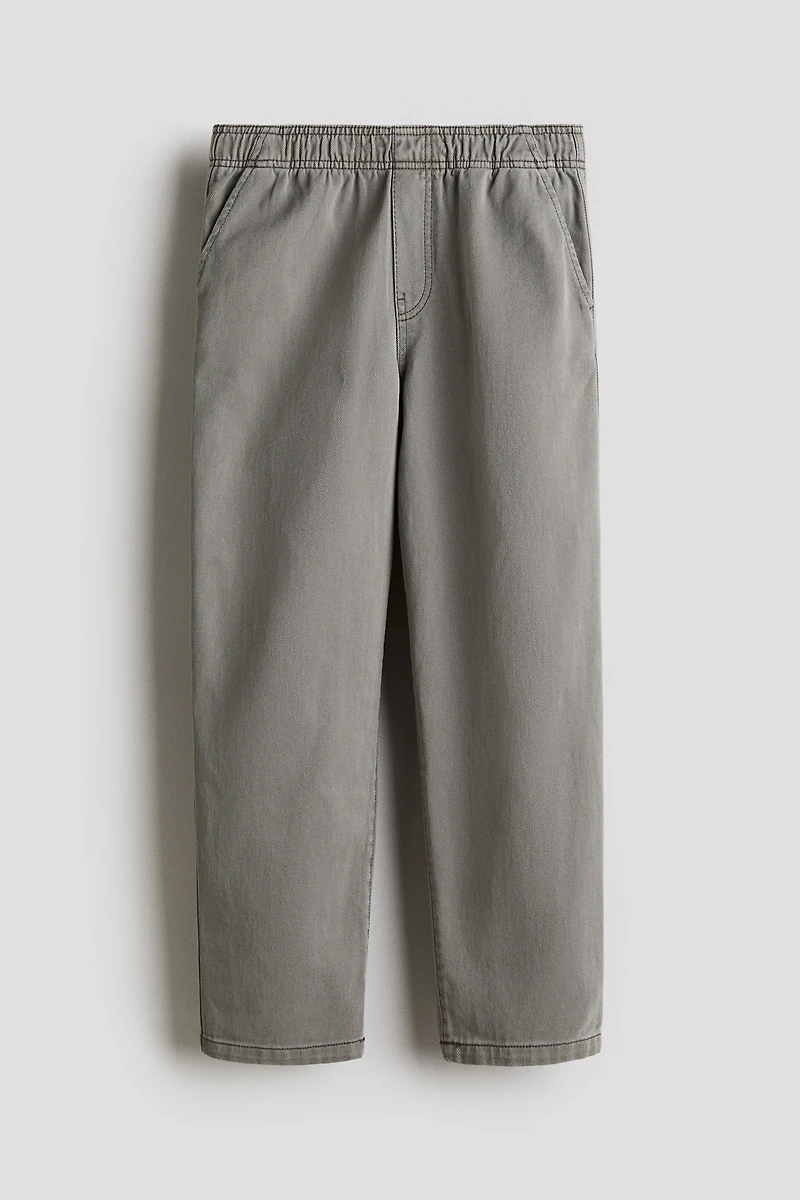 Cotton Twill Joggers