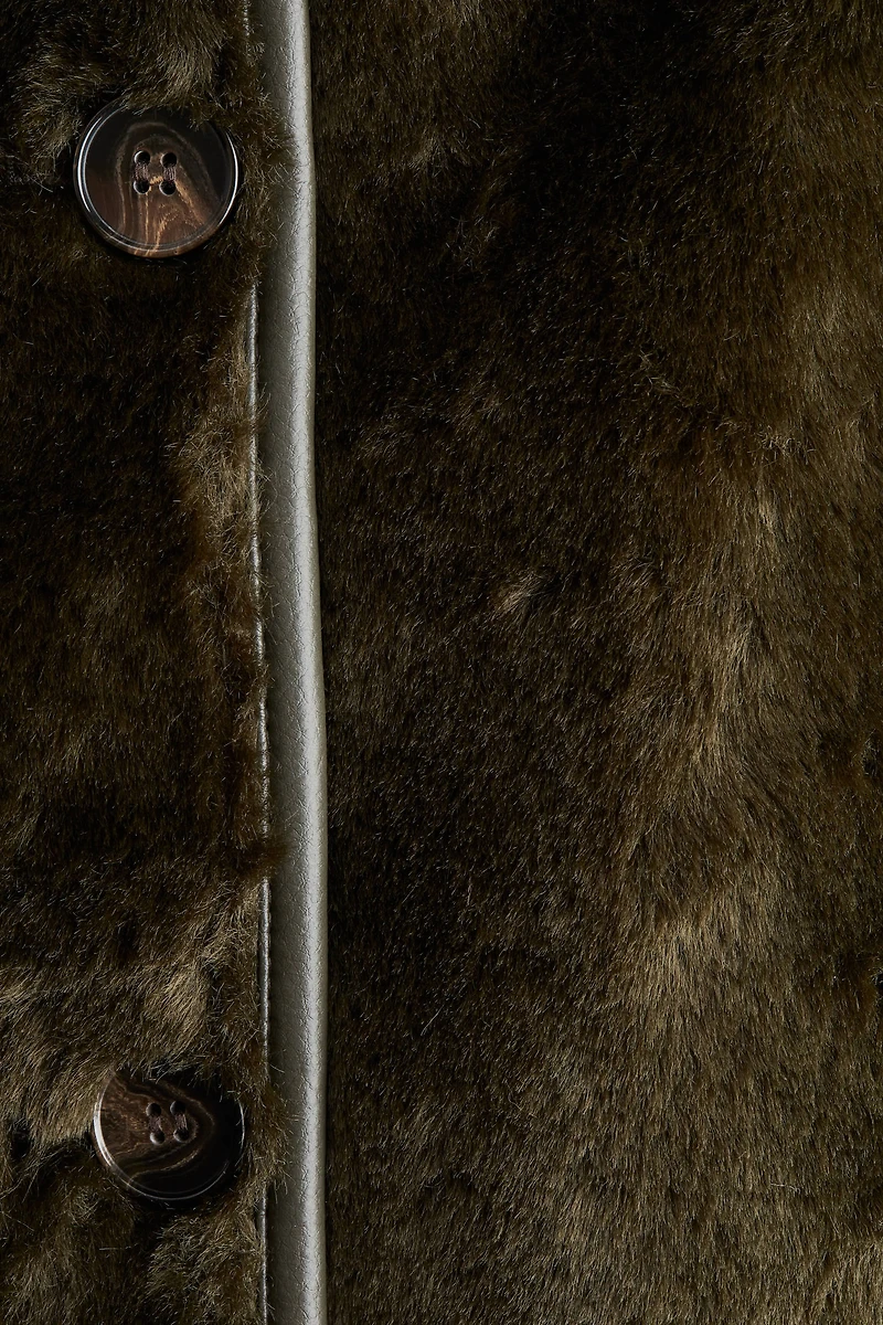 Manteau duveteux