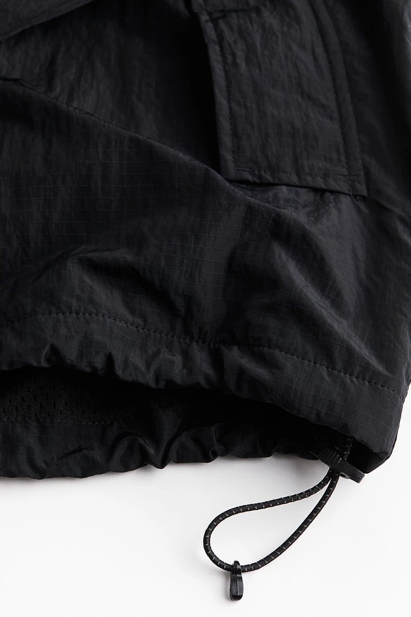 Loose Fit Sports Nylon Anorak