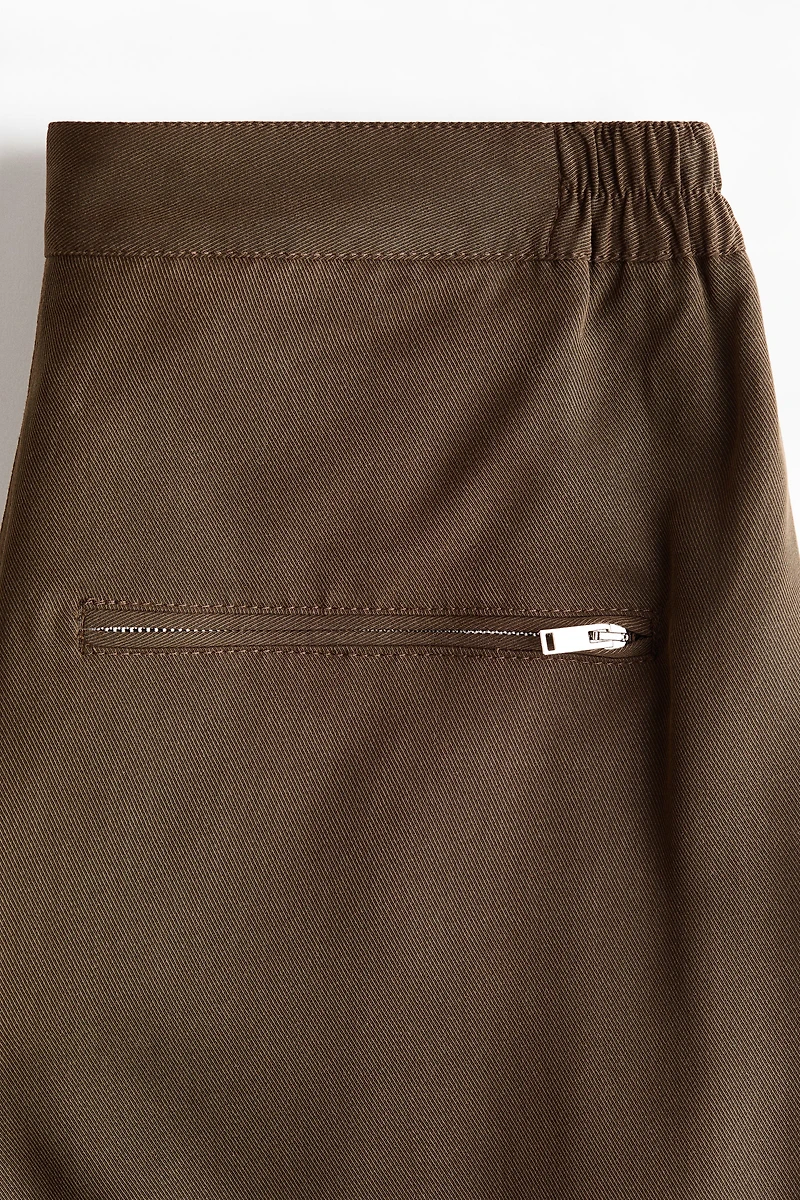 Lyocell-Blend Cargo Pants