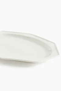 Grande assiette de service en porcelaine