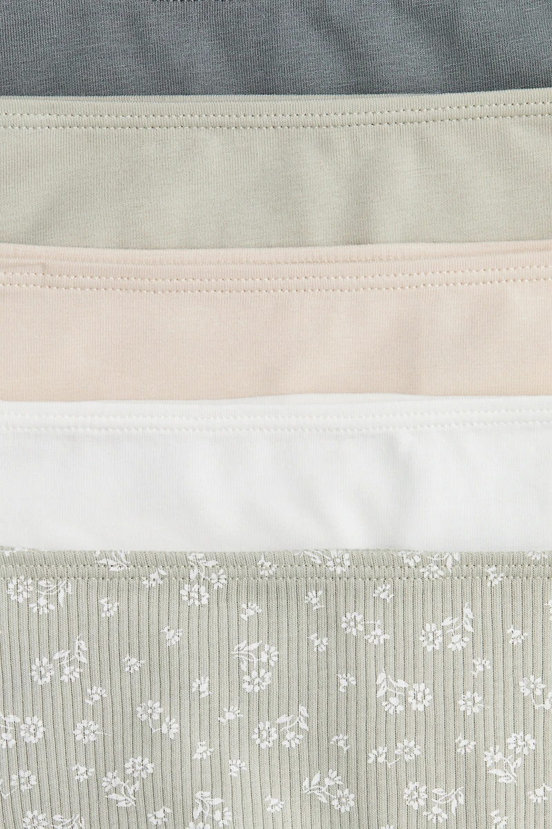 5-pack Cotton Hipster Briefs