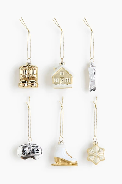 6-pack Christmas Ornaments
