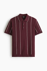 Regular-Fit Knit Polo Shirt