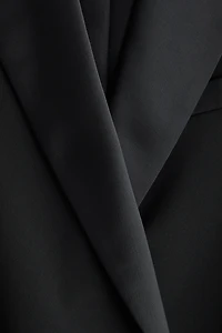 Tie-Detail Wrapover Jacket