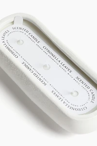 Large Herbal-Scented Candle