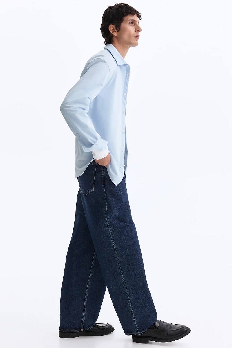 Four-Way Stretch Slim-Fit Shirt