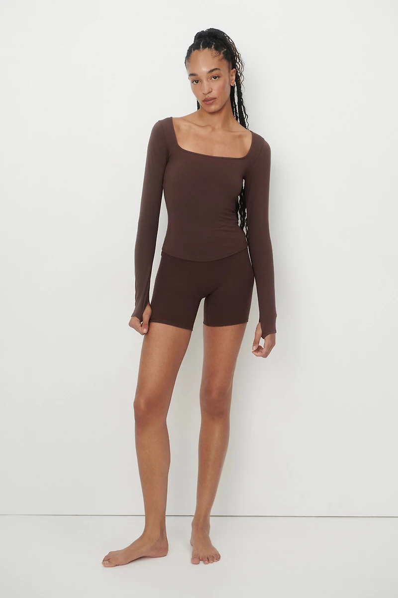 Long-Sleeved Sports Top with SoftMove™