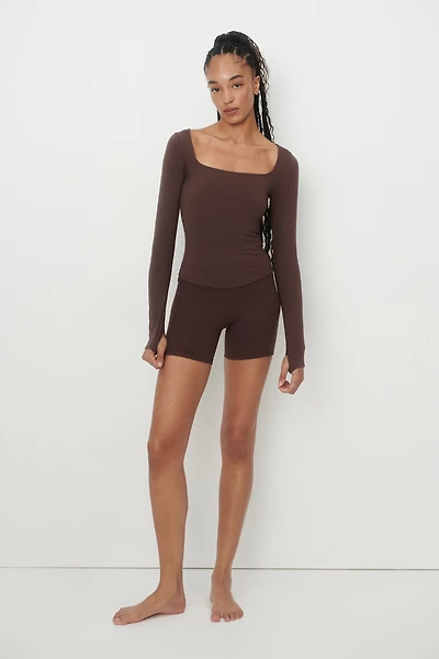 Long-Sleeved Sports Top with SoftMove™