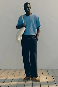 Regular Fit Waffled T-shirt