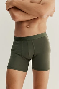 2-Pack Mid-Length Boxer Briefs with Lycra®