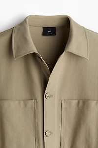 Regular-Fit Twill Overshirt