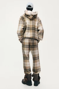 Kangourou à carreaux