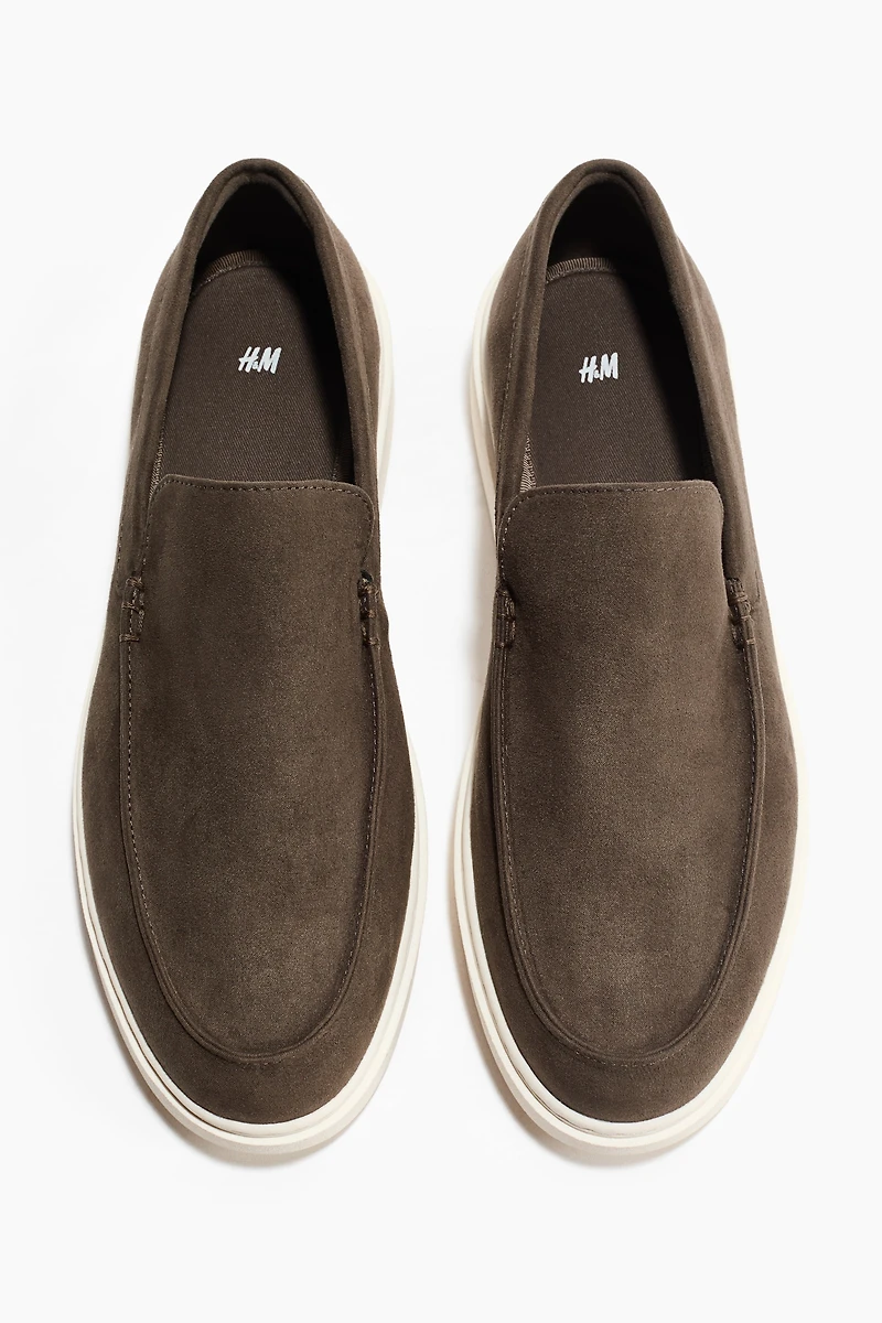 Moccasin-Seam Loafers