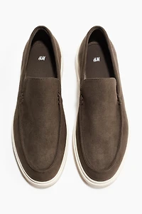 Moccasin-Seam Loafers