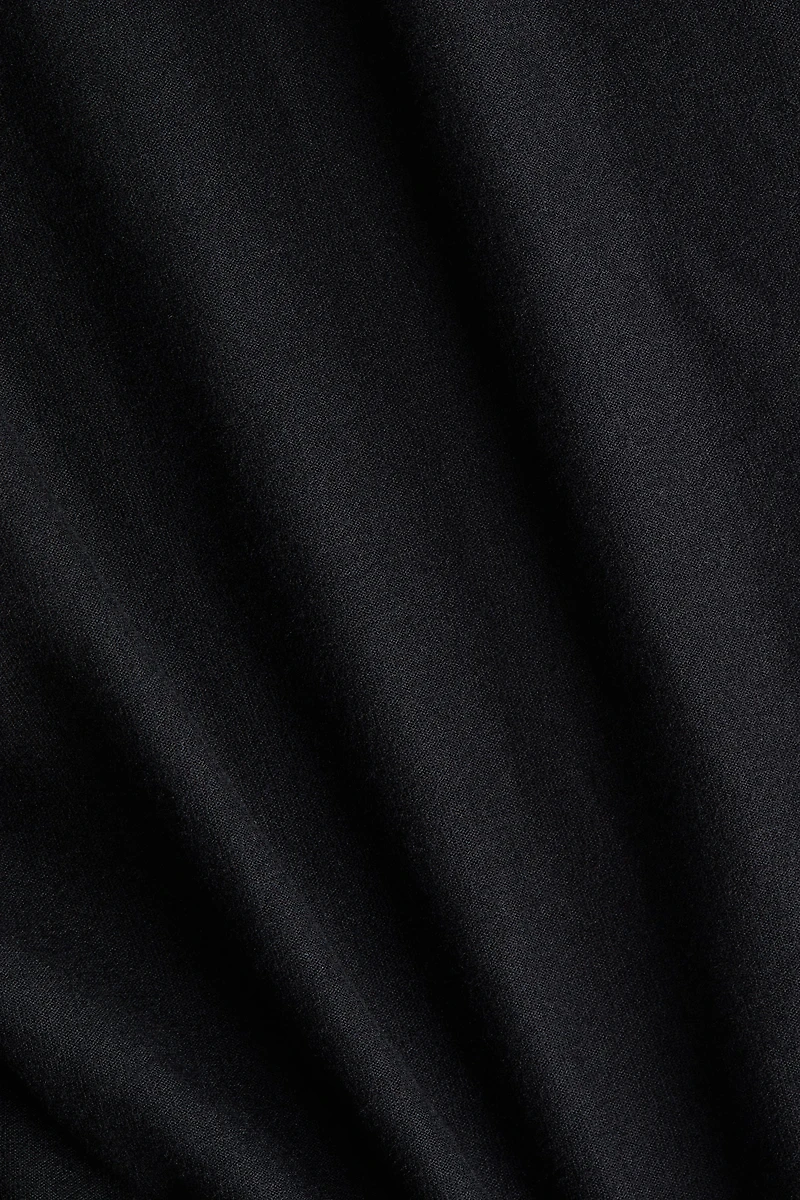 Brushed Jersey Wrap Top