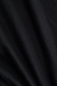 Brushed Jersey Wrap Top