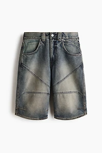 Short Super ample en denim