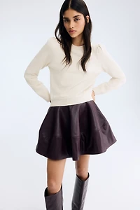 Chandail à manches bouffantes