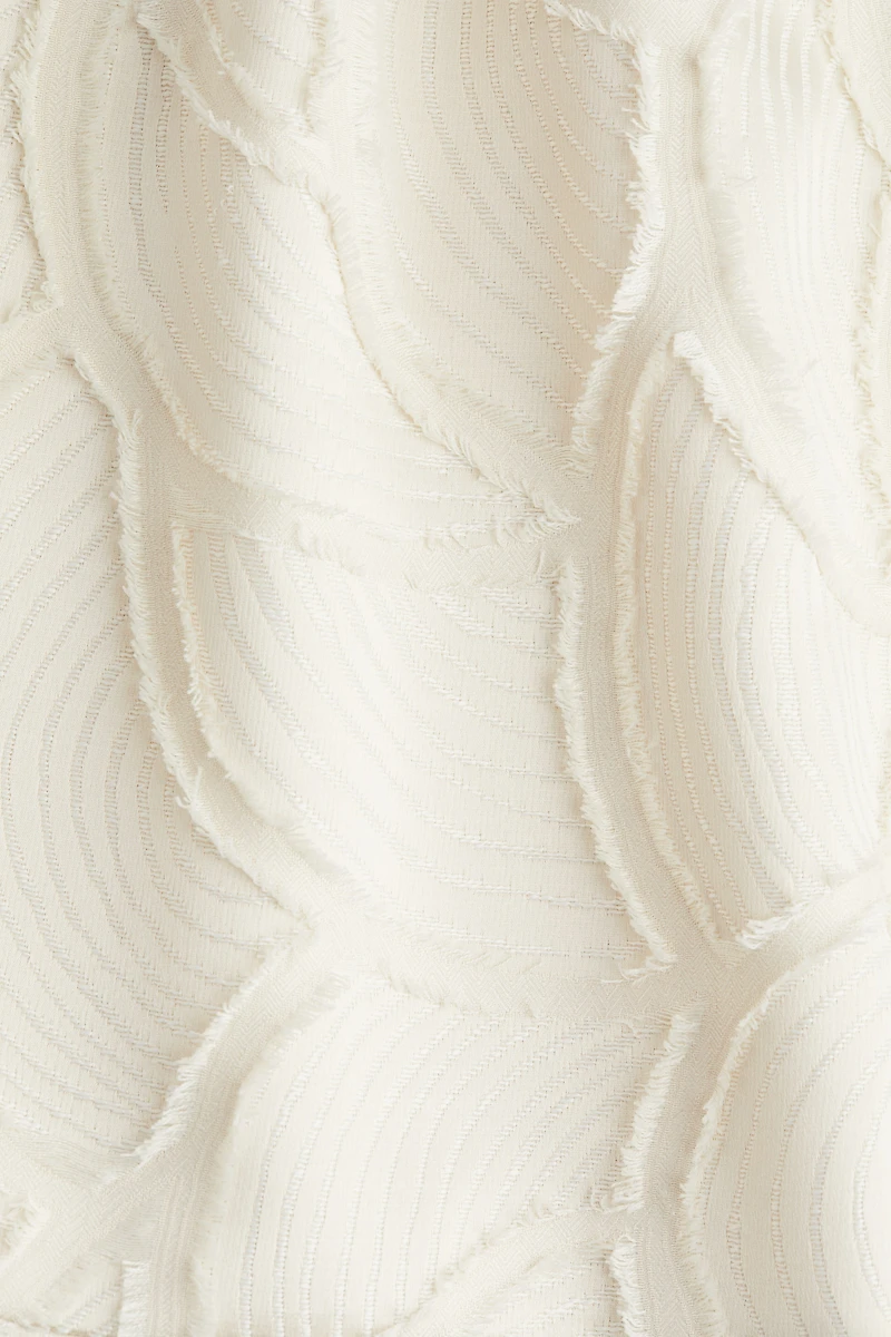 Jacquard-Weave Shift Dress