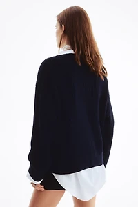 Oversized Wool-Blend Sweater