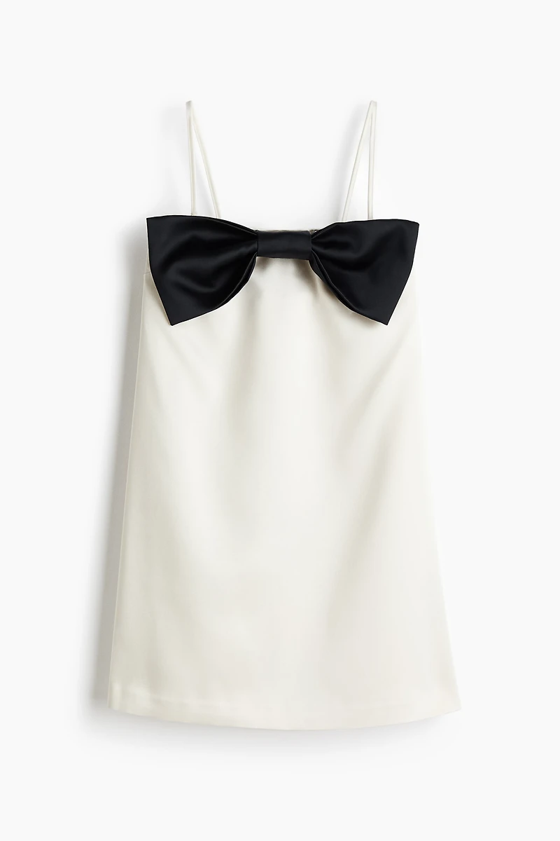 Bow-Front Bandeau Dress