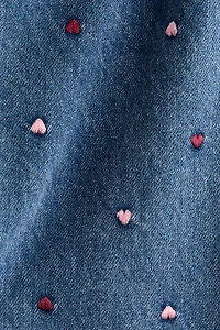 Jean jambes larges sur taille élastique