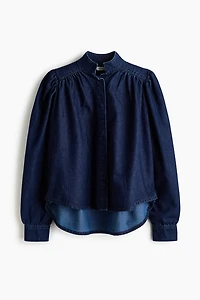 Oversized Denim Blouse