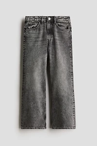 Loose Fit Bootcut Leg Jeans