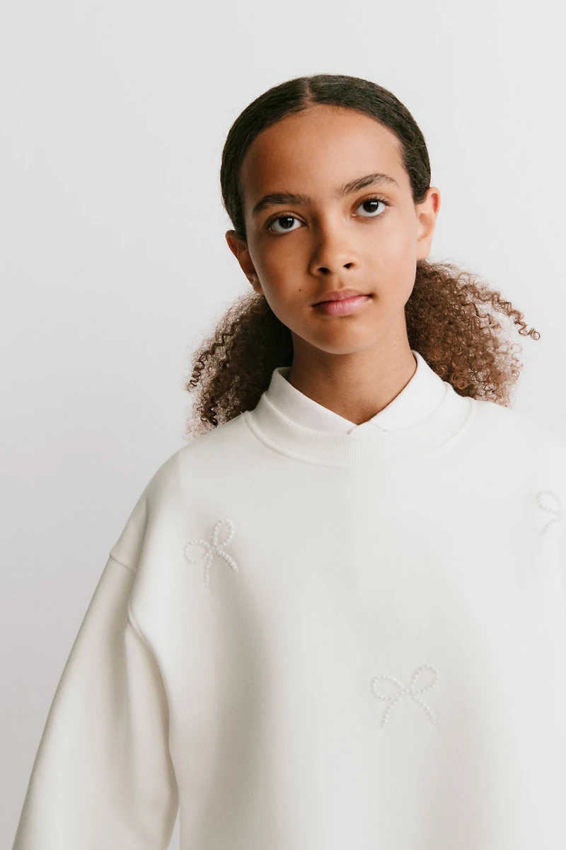 Brushed-Inside Sweatshirt